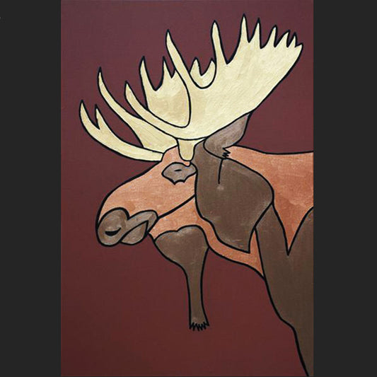 A Moose in Profile