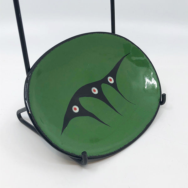 Oval Plate - Small, Green