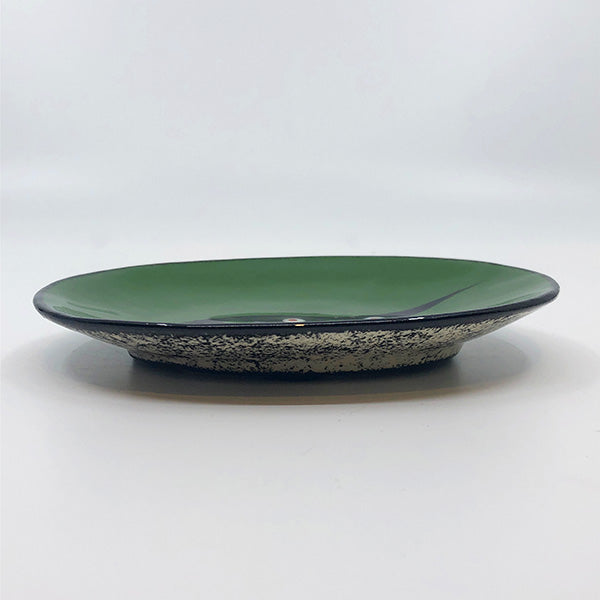 Oval Plate - Small, Green