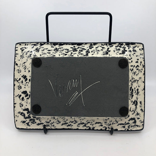 Rectangle Plate, White