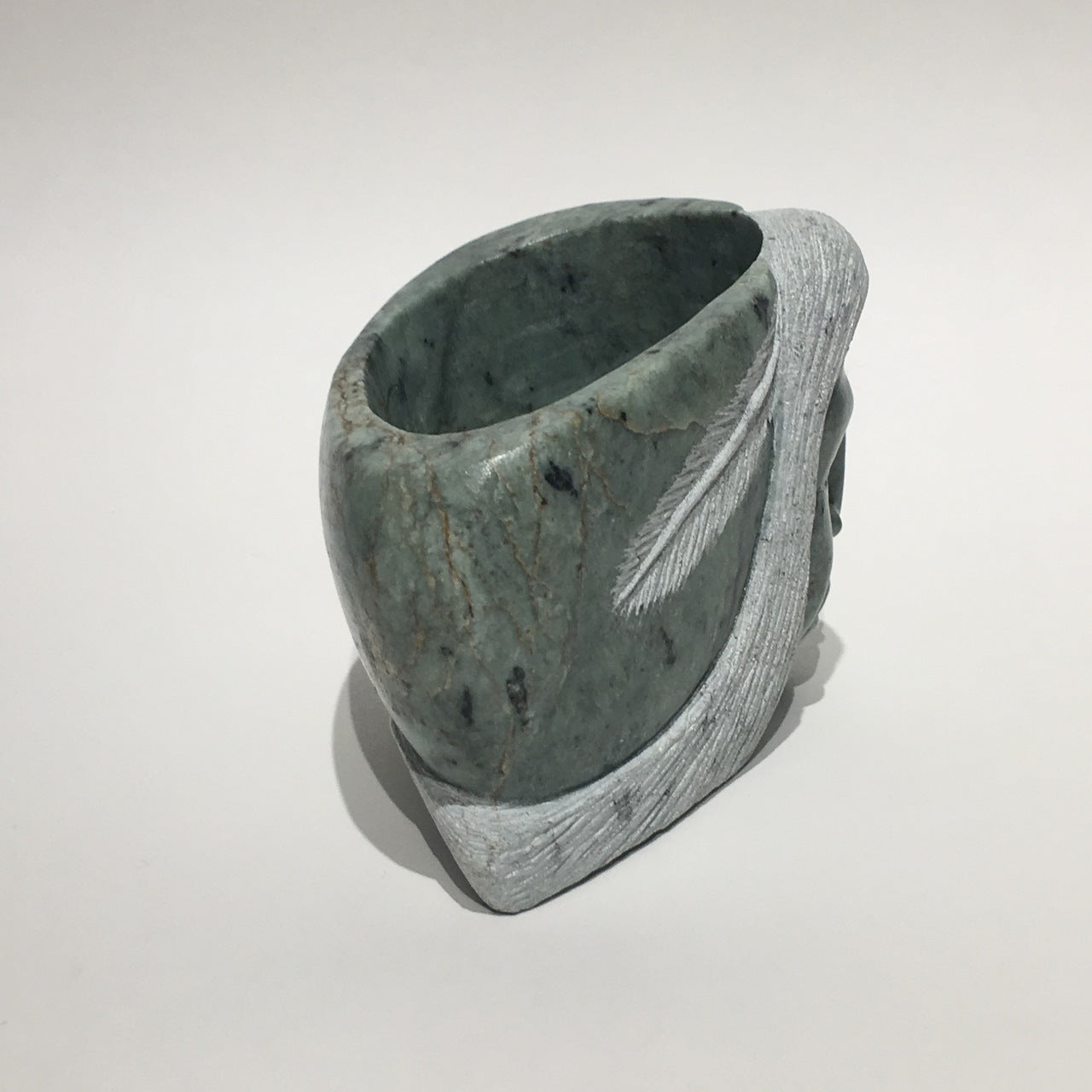 Warrior of the 2 Row Belt Smudge Bowl