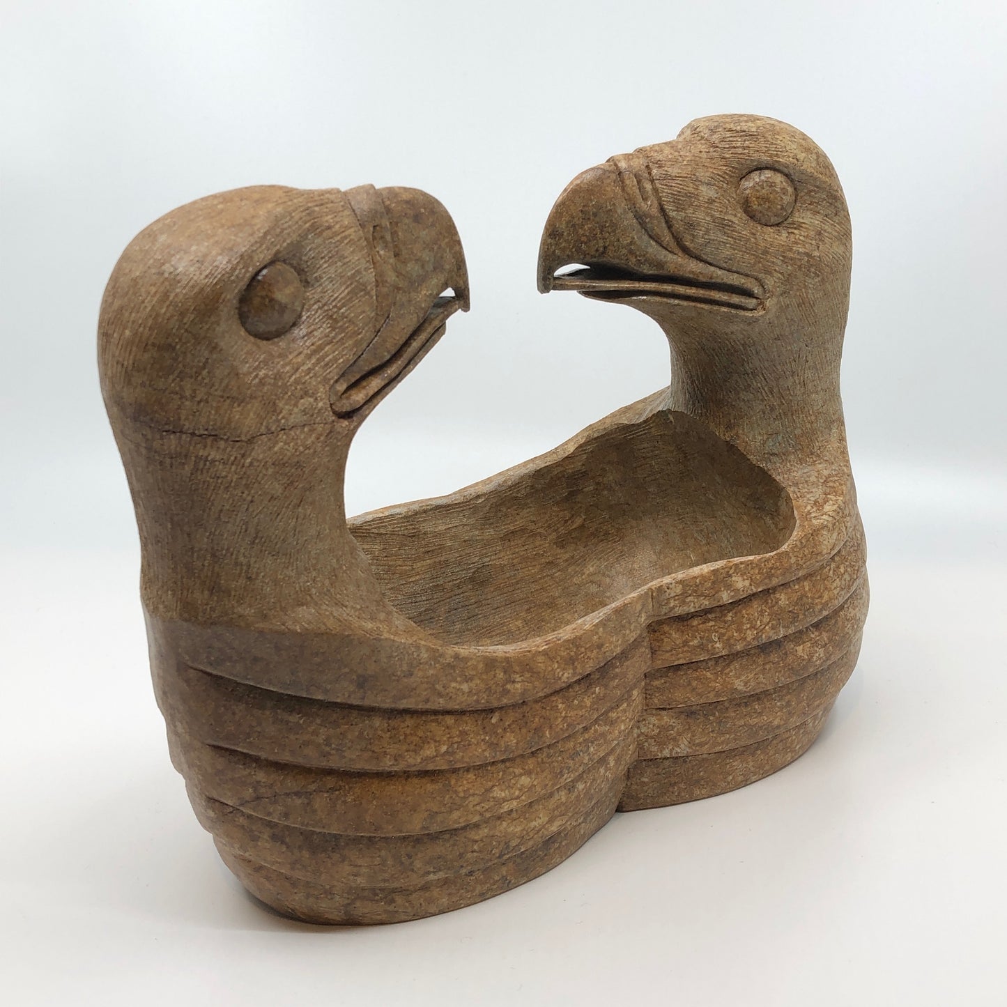 Eagle Pair Smudge Bowl