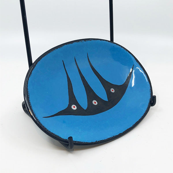 Oval Plate - Small, Blue