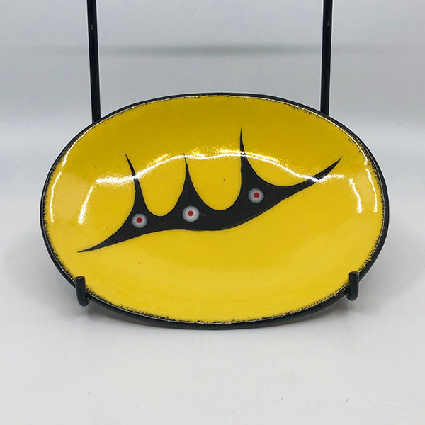 Oval Plate Small - Yellow