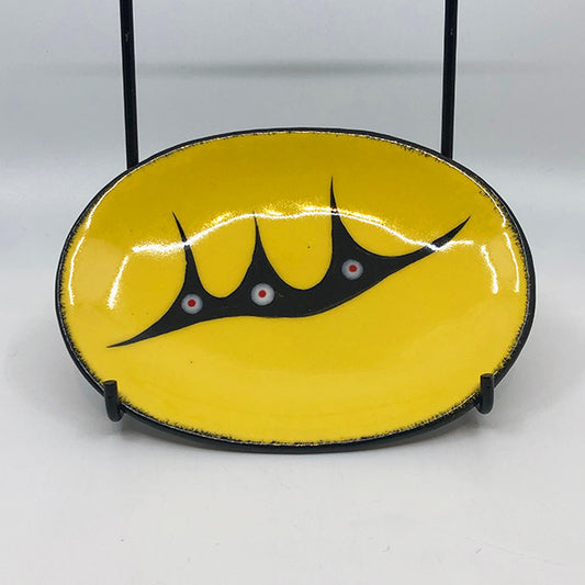 Oval Plate Small - Yellow