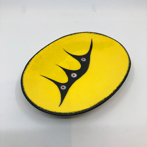 Oval Plate Small - Yellow