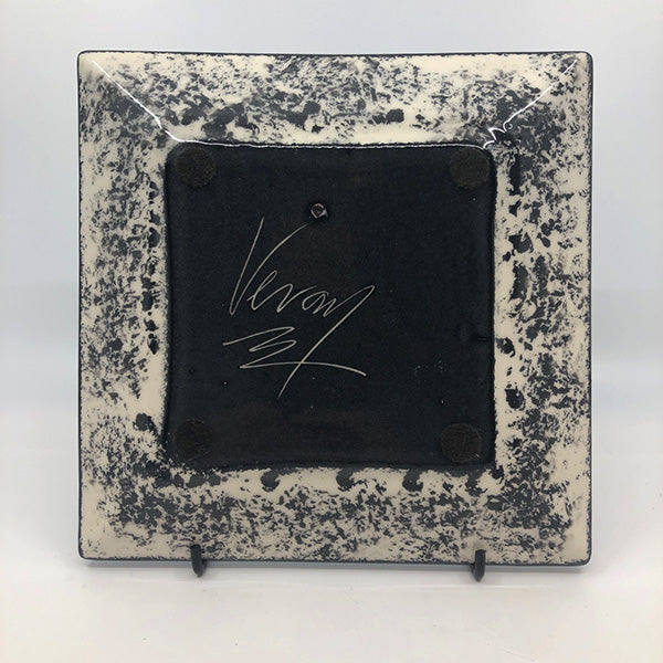 Square Plate - Small, Yellow