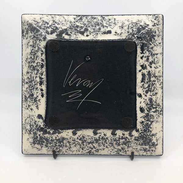 Square Plate - Large, Yellow
