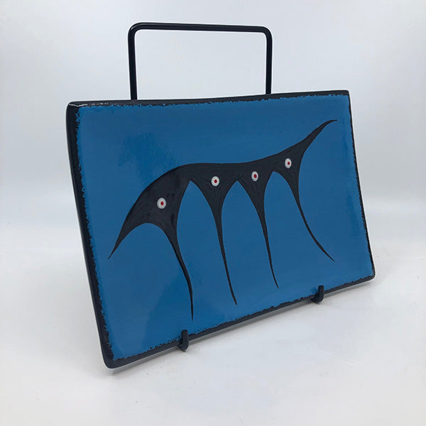 Rectangle Plate, Blue