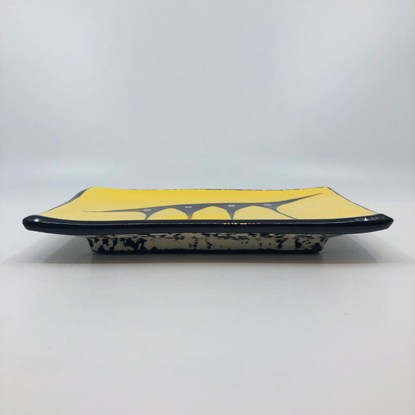Rectangle Plate, Yellow