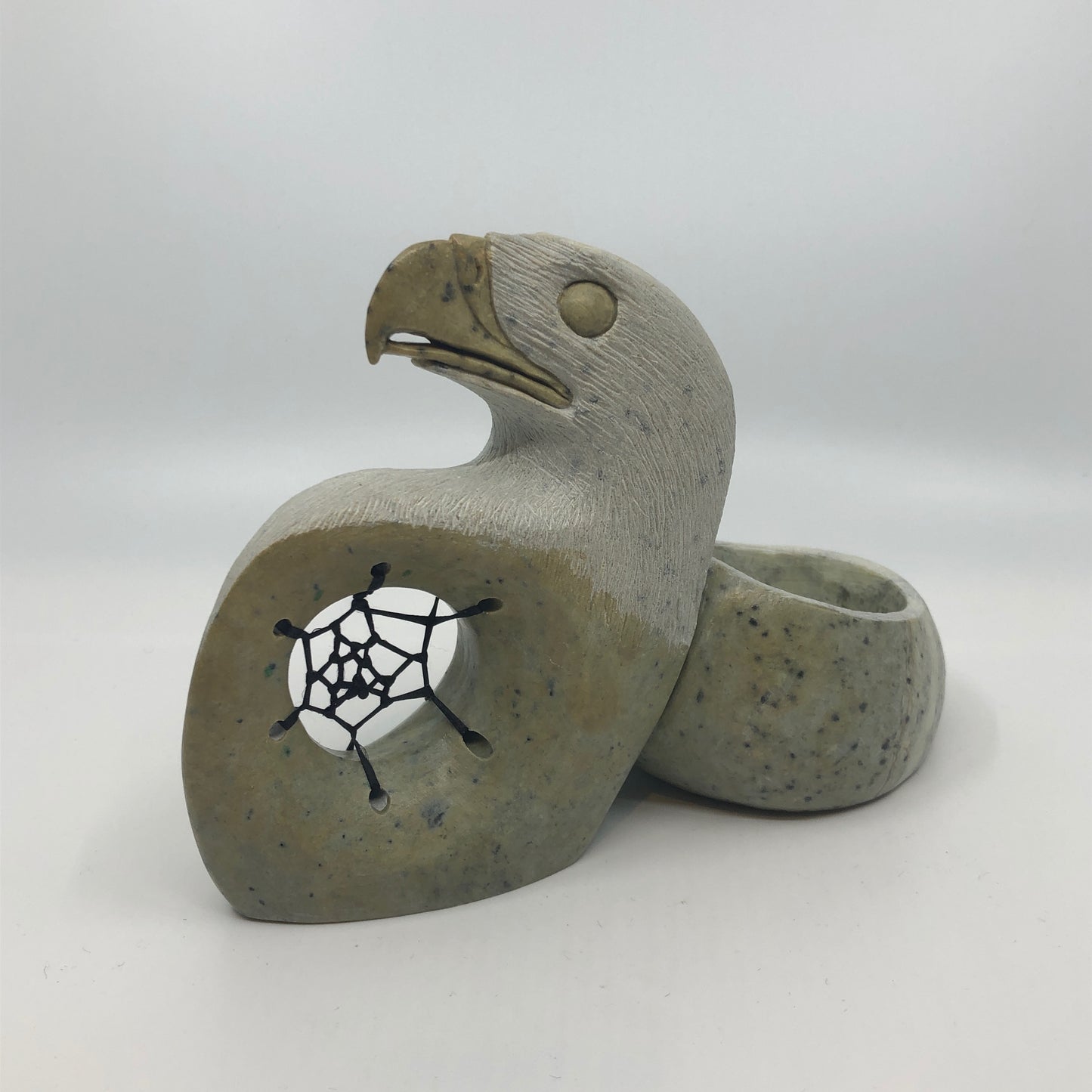 Eagle Dreamcatcher Smudge Bowl