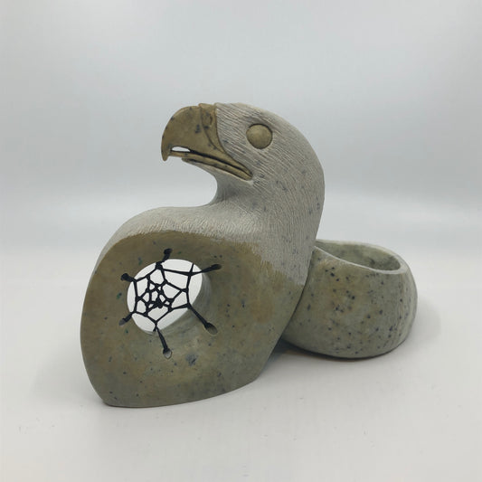 Eagle Dreamcatcher Smudge Bowl