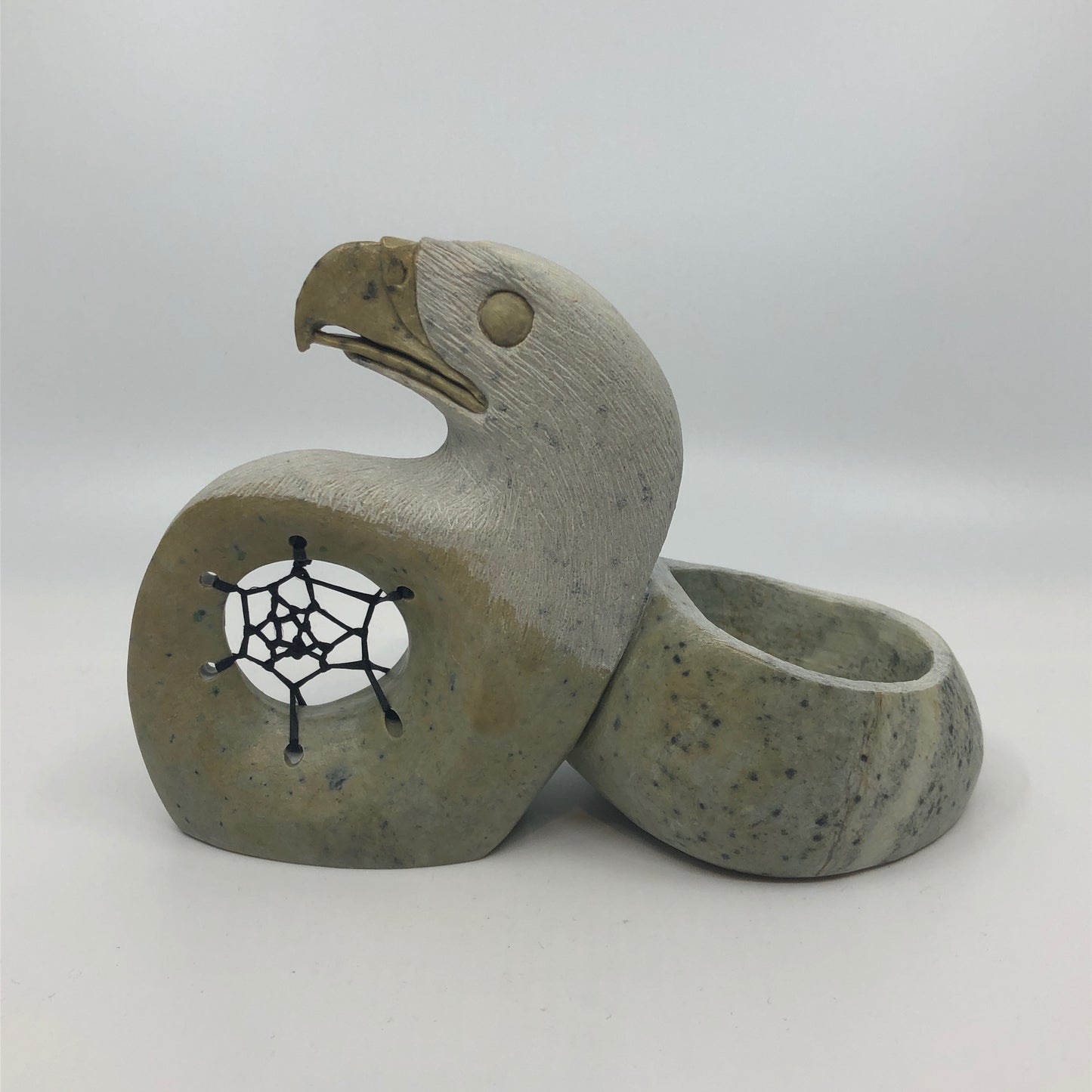 Eagle Dreamcatcher Smudge Bowl