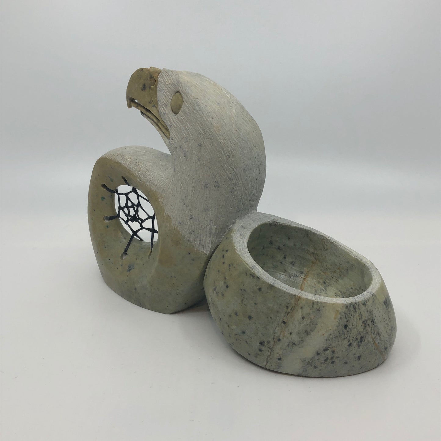 Eagle Dreamcatcher Smudge Bowl