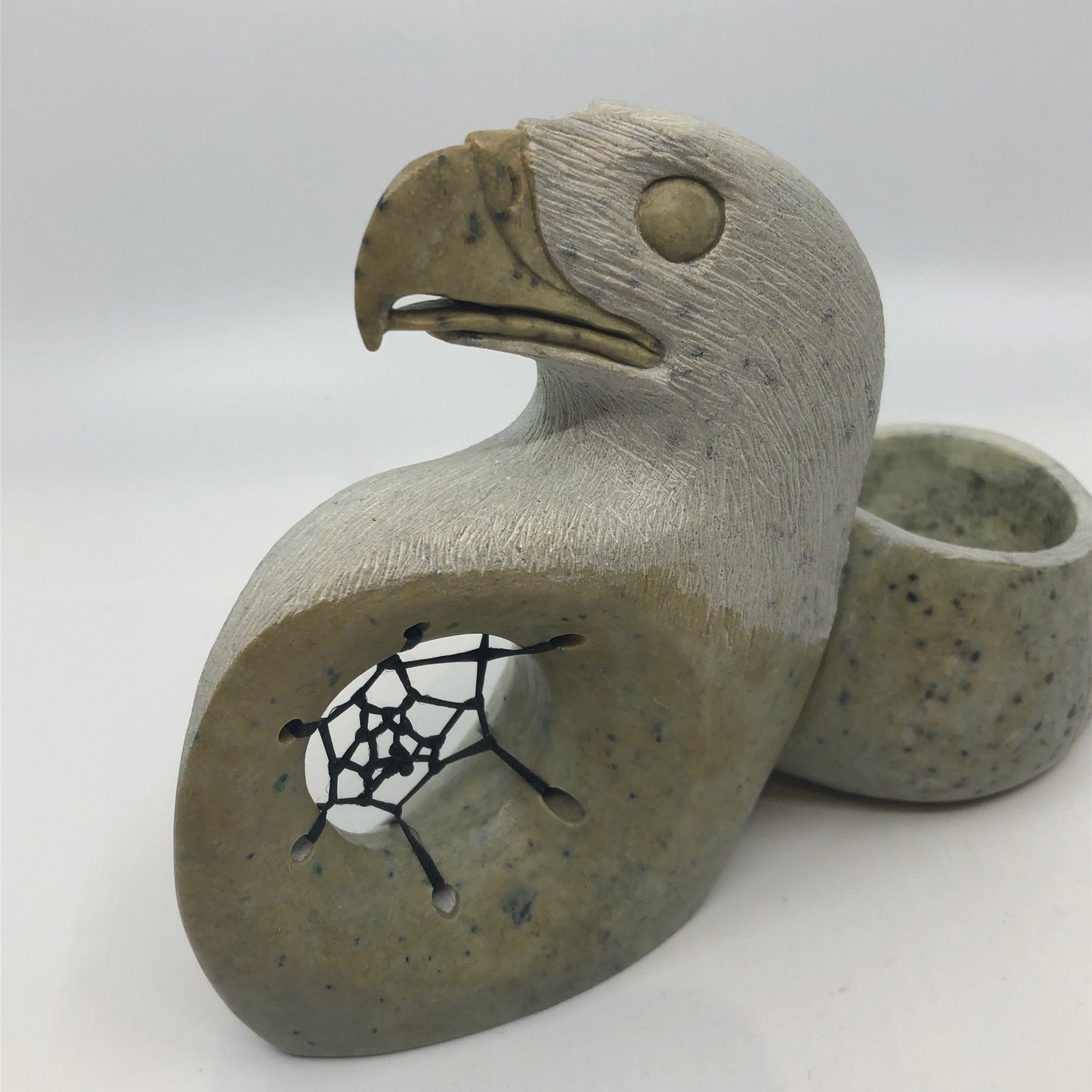 Eagle Dreamcatcher Smudge Bowl