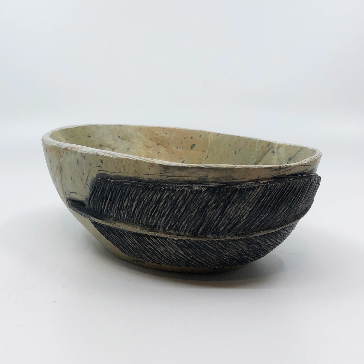 Feather Smudge Bowl