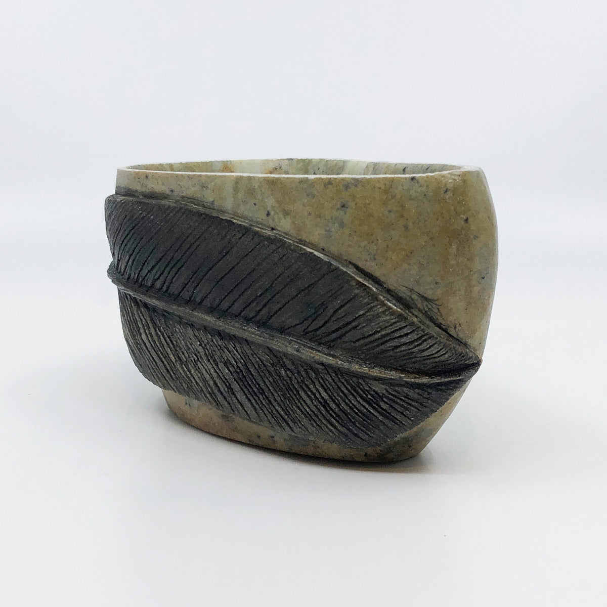 Feather Smudge Bowl