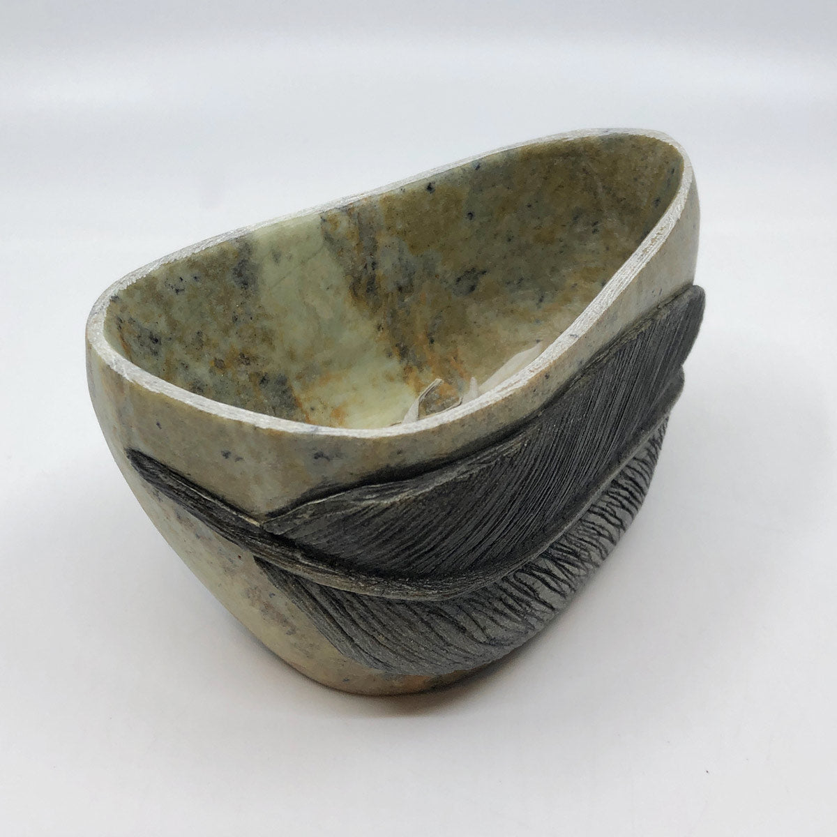 Feather Smudge Bowl