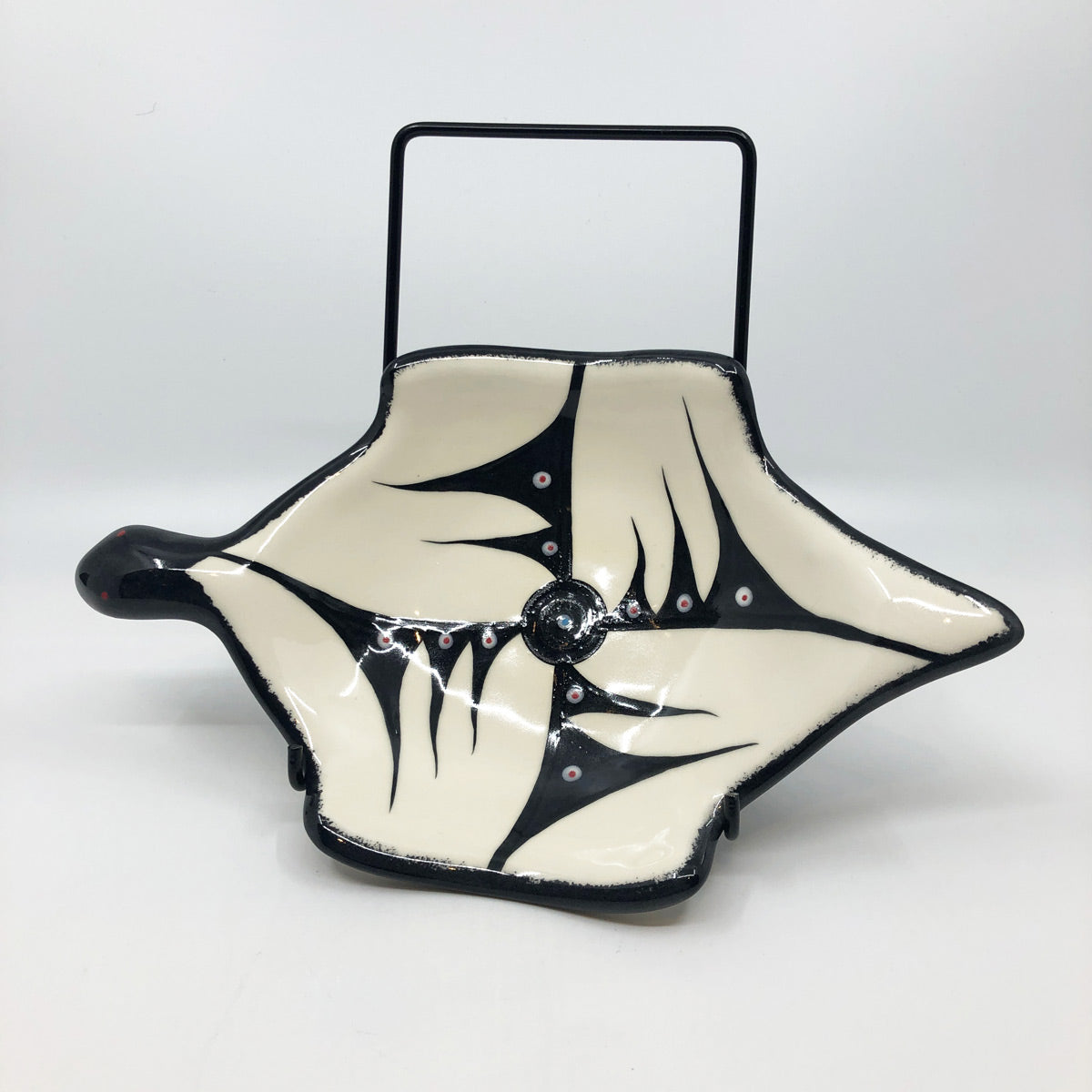 Turtle Dish, White