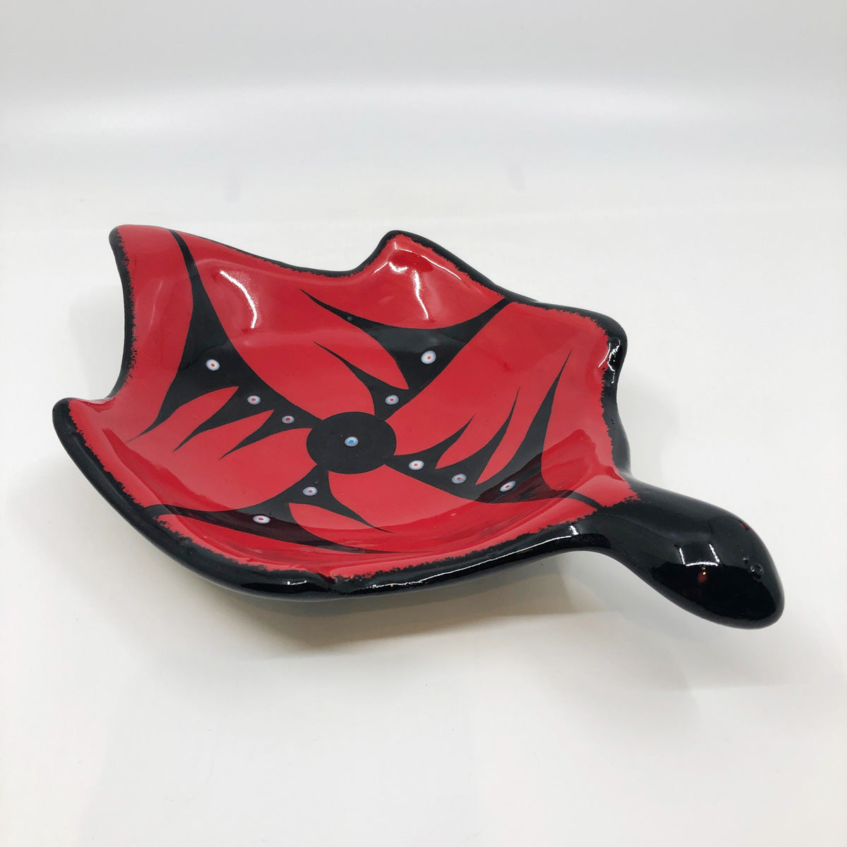Turtle Dish, Red