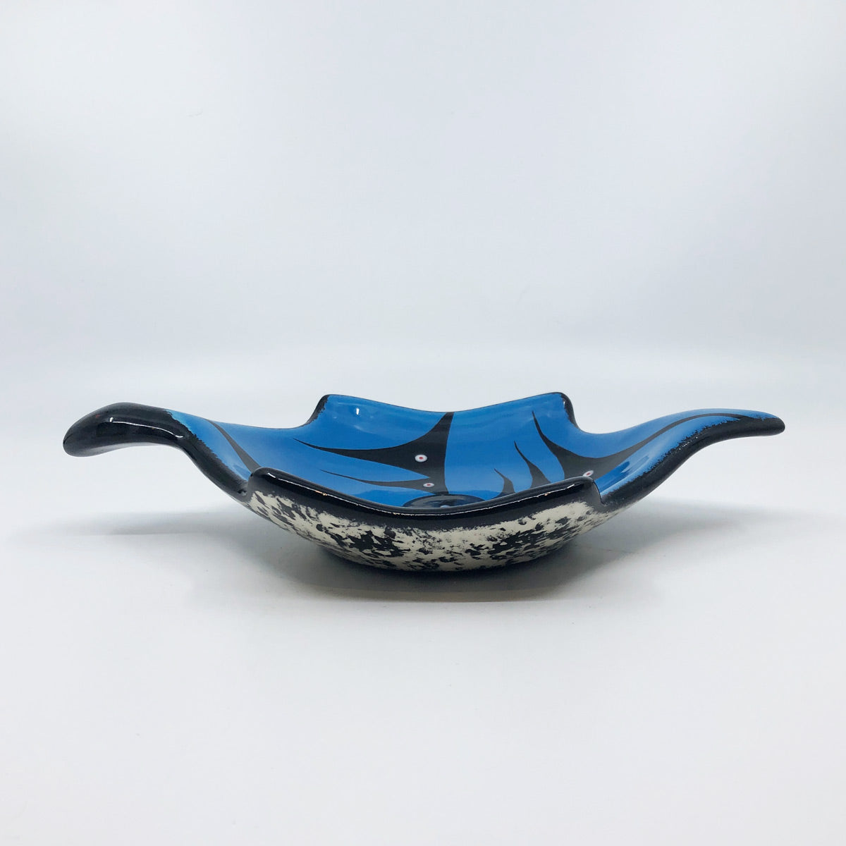 Turtle Dish, Blue