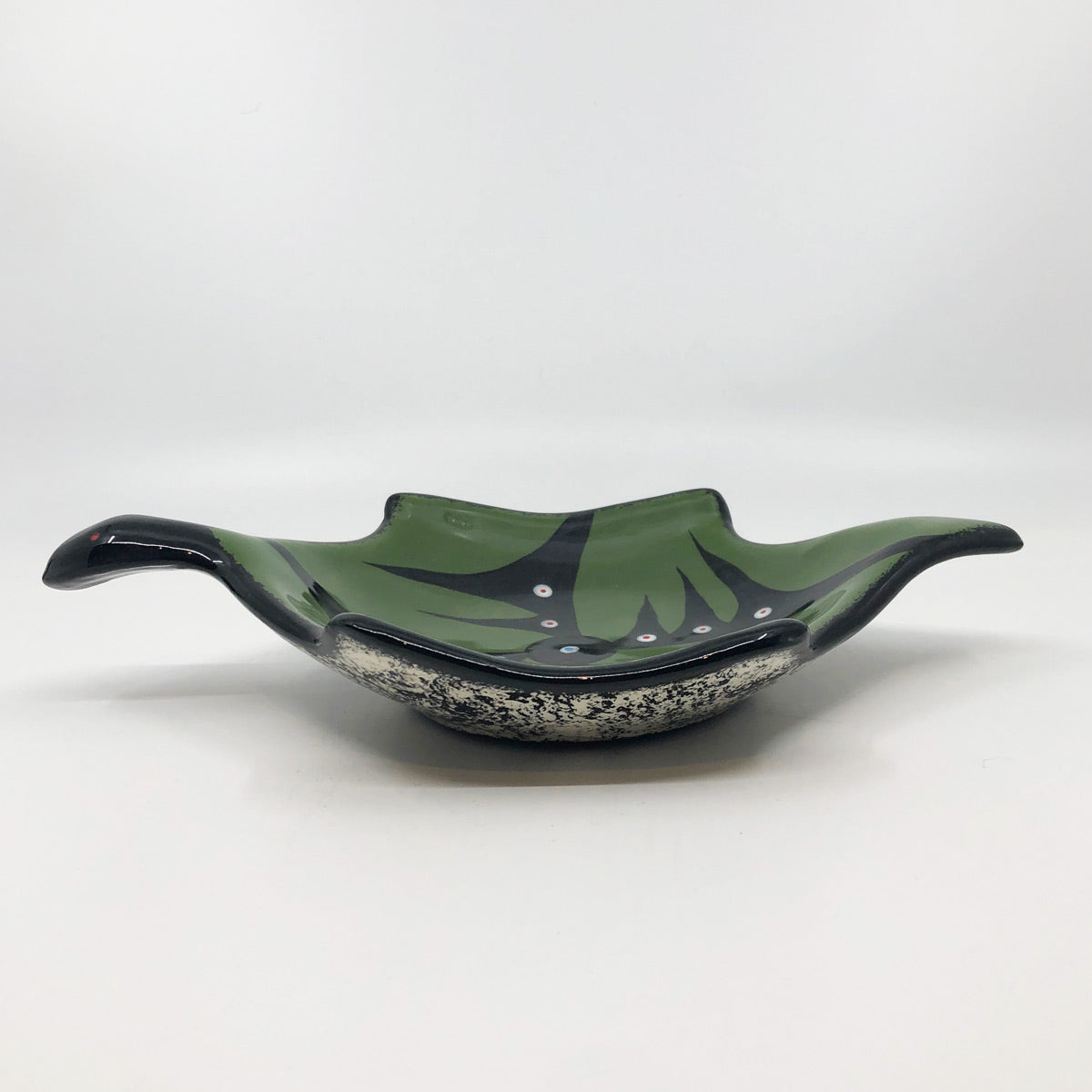 Turtle Dish, Green