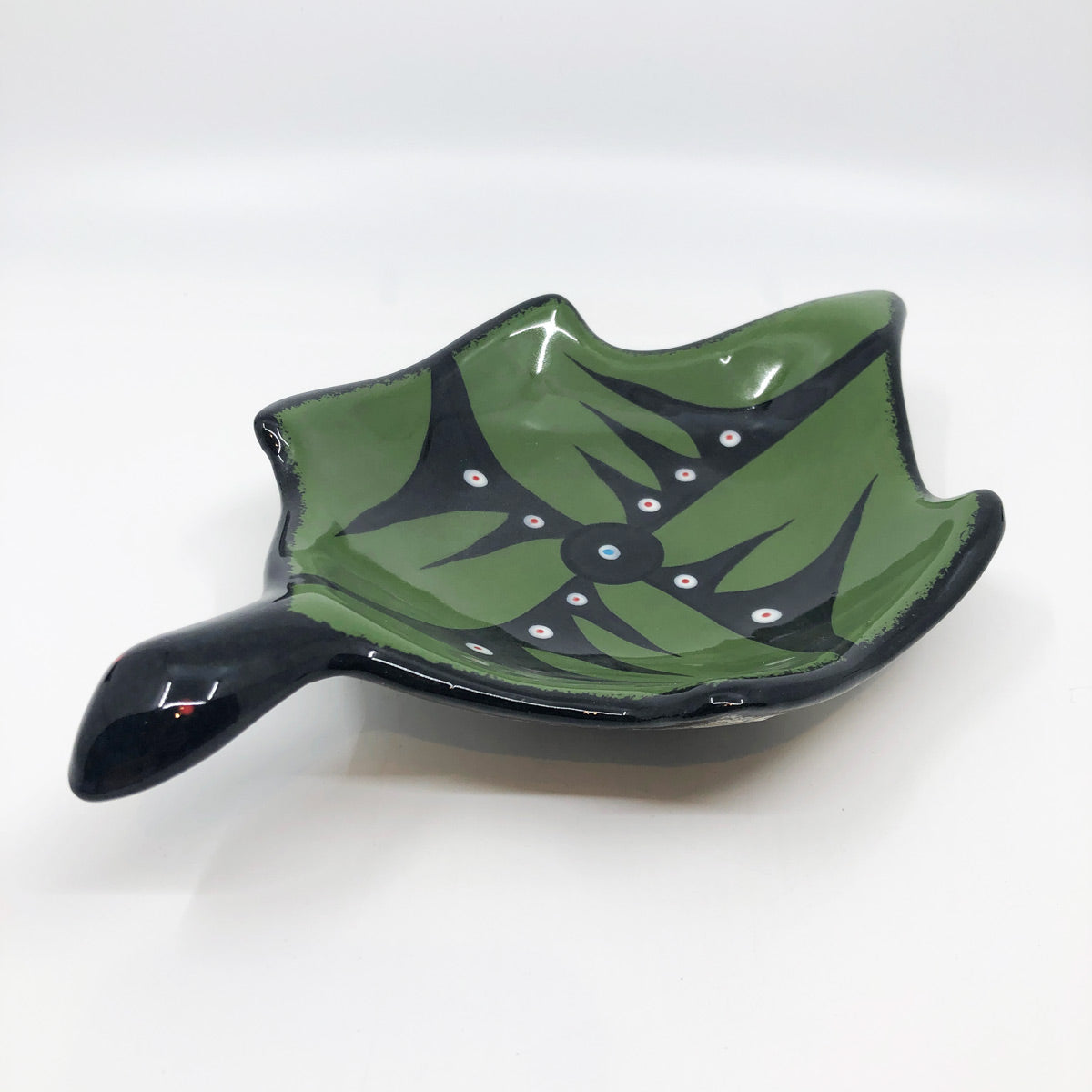 Turtle Dish, Green