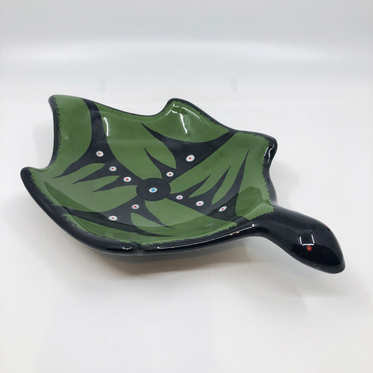 Turtle Dish, Green