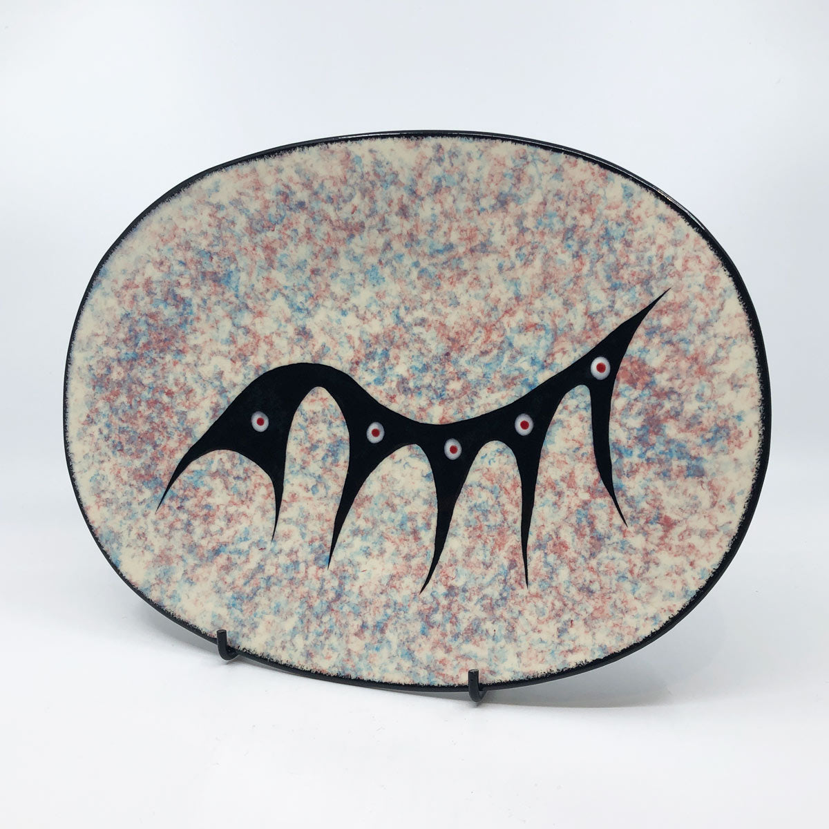 Oval Plate - Large, Multicolour