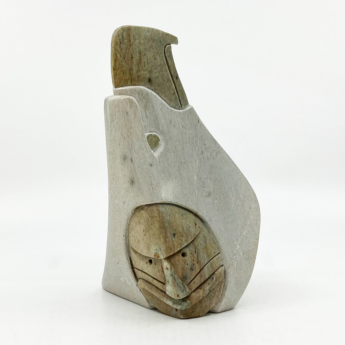 False Face and Eagle