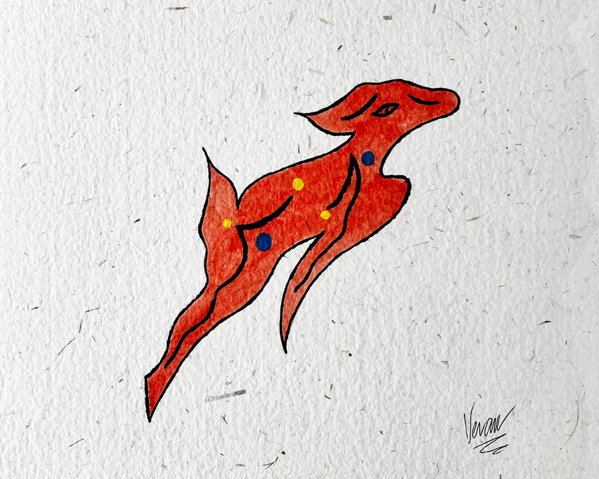 Spirit Animals - Jumping Red Deer