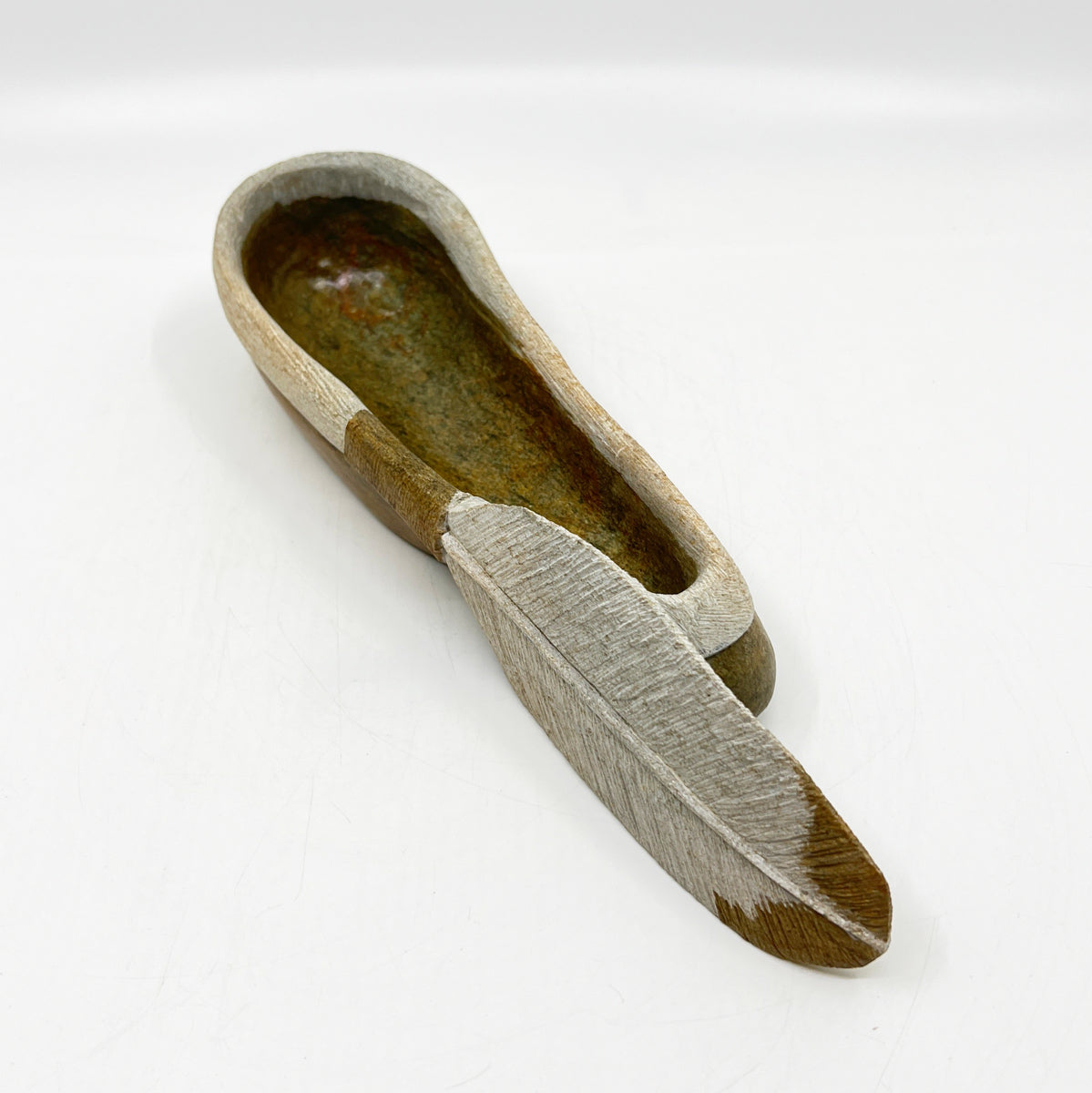 Feather Smudge Bowl