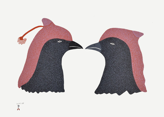 CRESTED RAVENS
