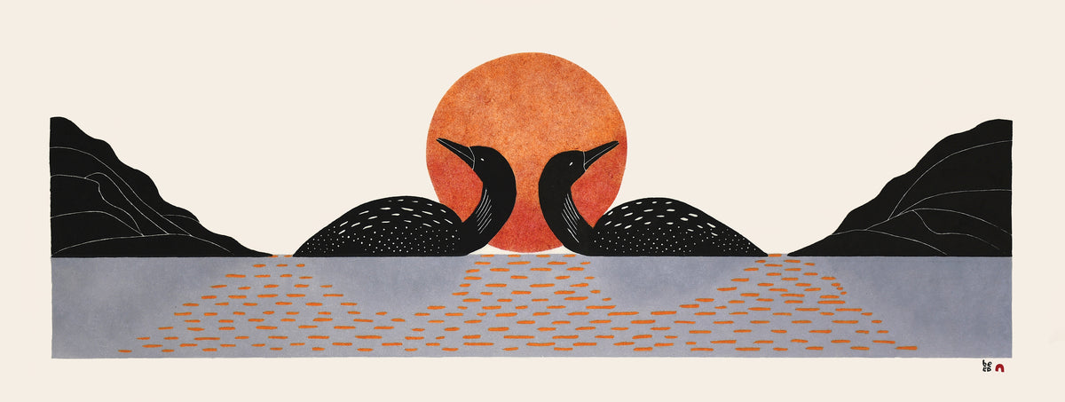 Shimmering Loons