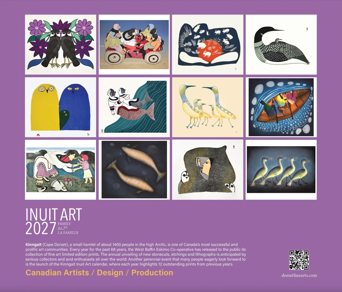 2027 Inuit Art Calendar