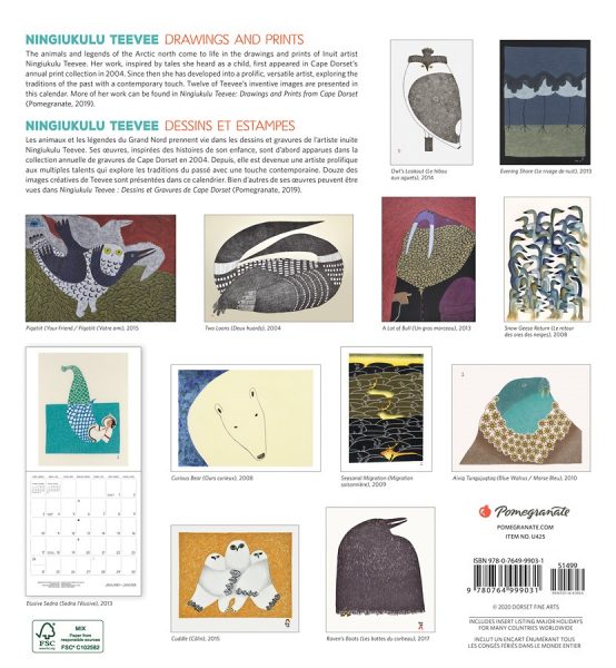 2021 Cape Dorset Calendar
