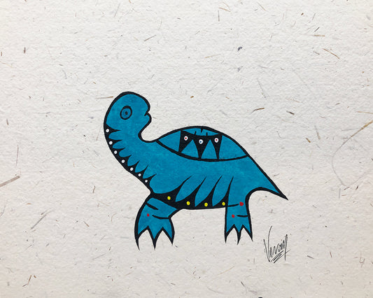 Spirit Animal - Blue Turtle