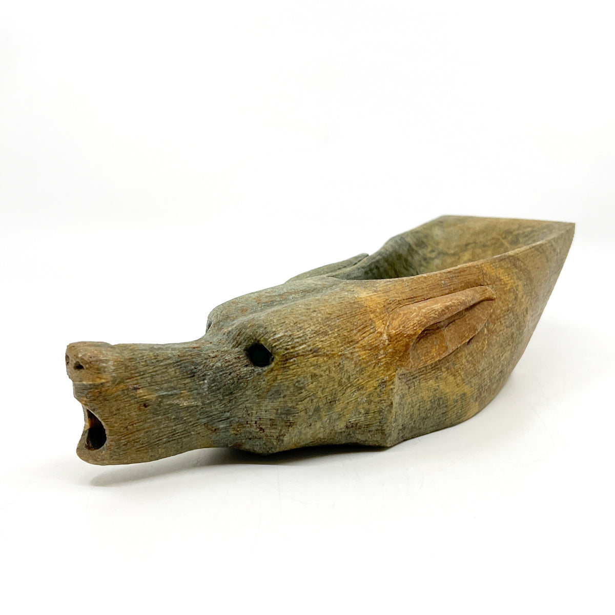 Wolf Smudge Bowl