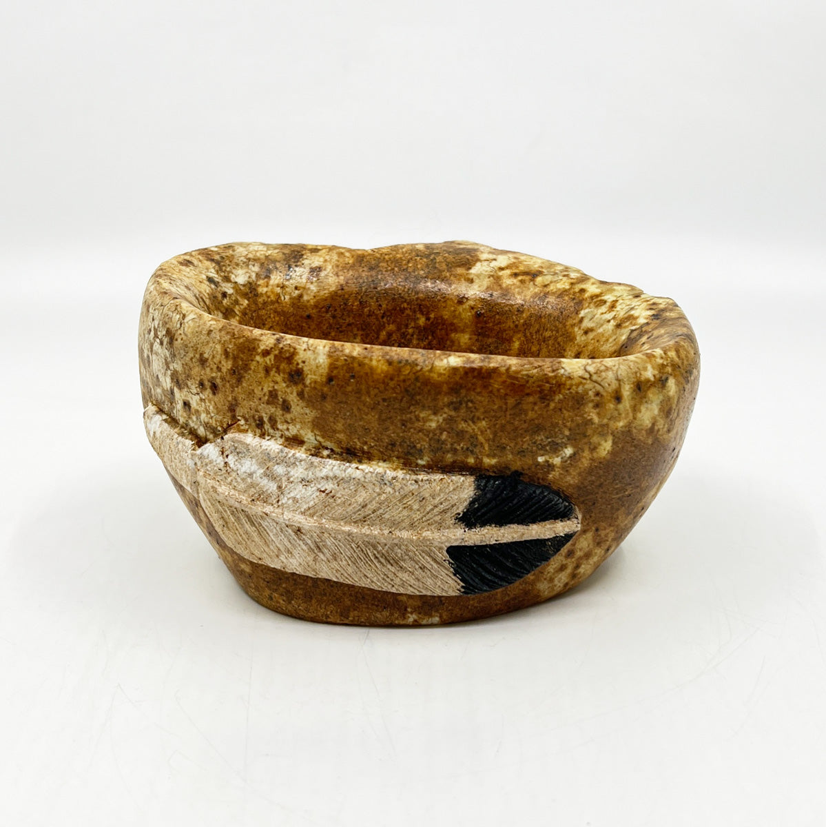 Feather Smudge Bowl