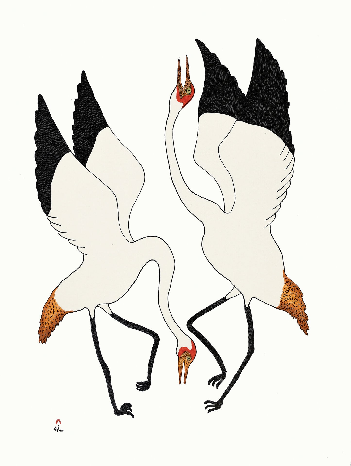 Dancing Cranes