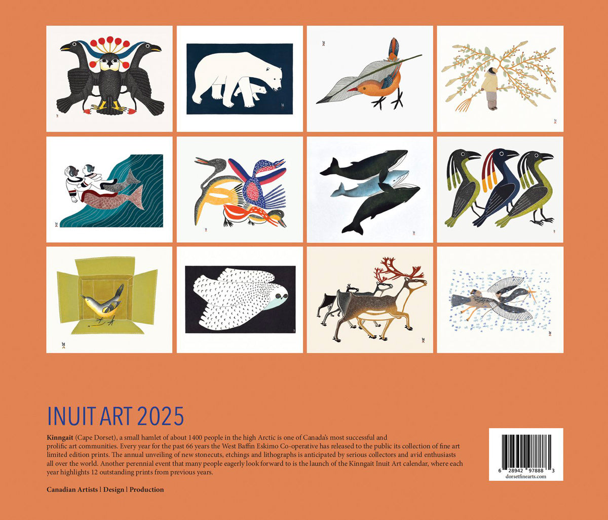 2025 Inuit Art Calendar