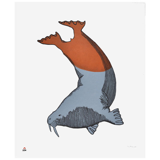 DIVING WALRUS